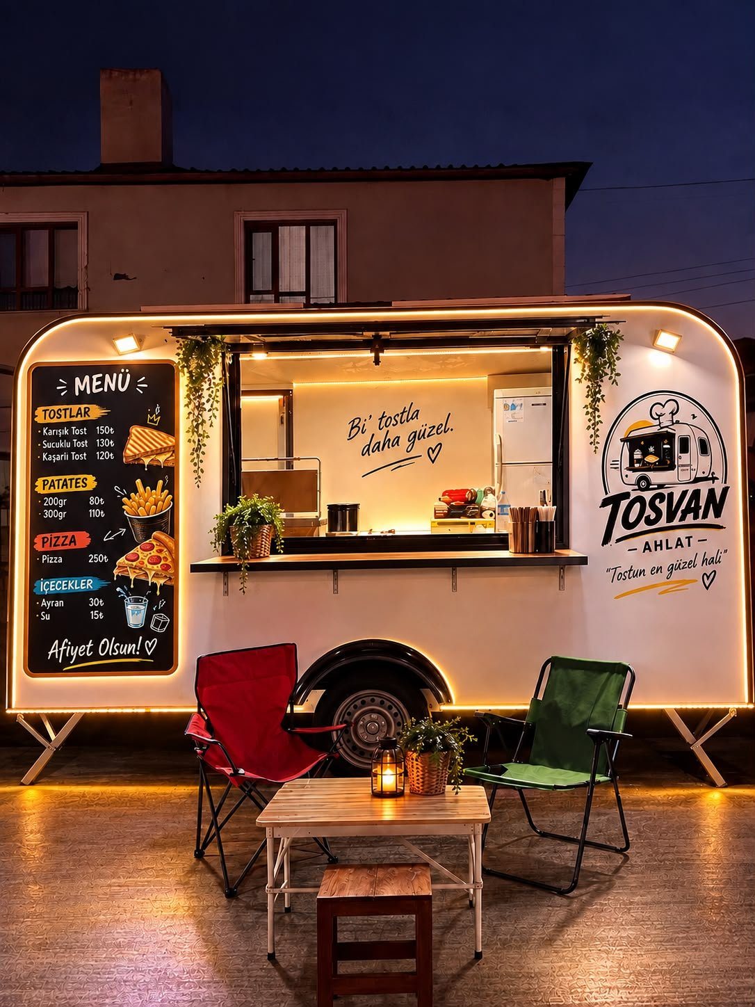 Büfe Karavan 400 CTP KAPLAMA